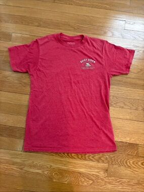 Quiet Storm Red Short Sleeve Graphic Tee